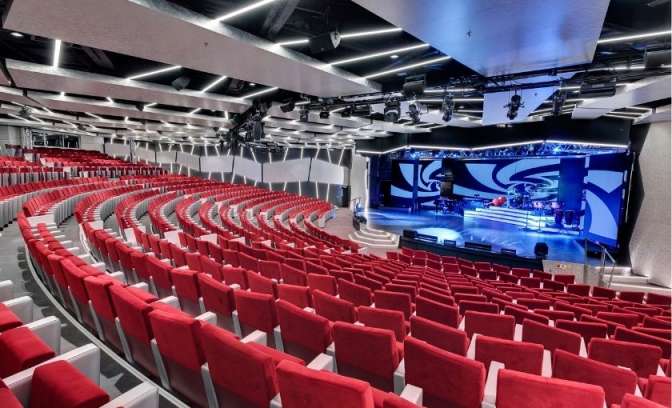 Theater op de MSC Meraviglia